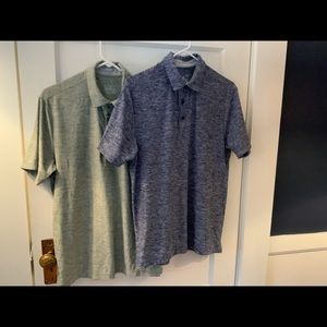A Men’s S of Under Amour golf shirts